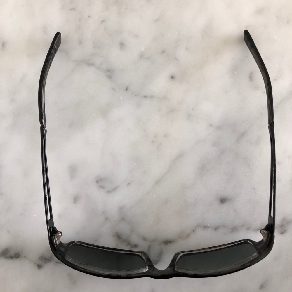 Black Burberry Rectangle Sunglasses - image 5